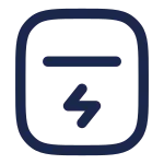 Airbuds Case Charge SVG Icon